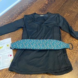 Nuroo Pocket Baby Carrying 3/4 Sleeve Shirt Size XS/S